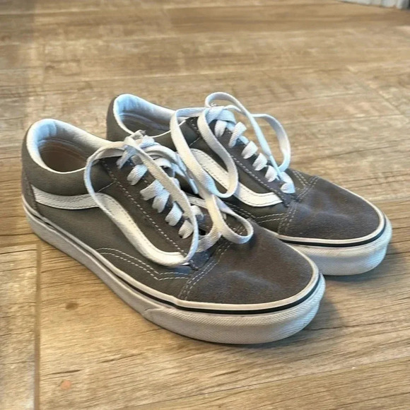Vans- grey sneakers - Picture 1 of 2